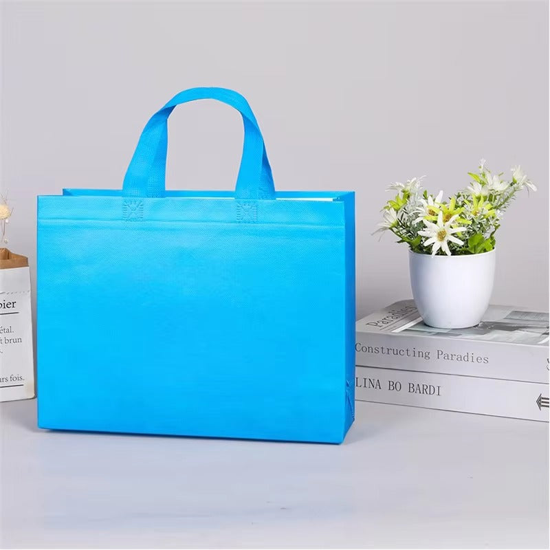 5PCS Non-Woven Reusable Shopping Bags – Eco-Friendly Promotional Bags