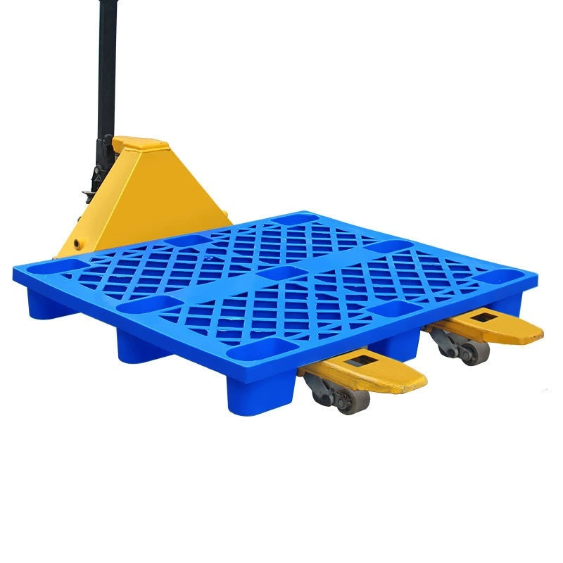 Heavy Duty Single-Sided Plastic Pallet for Warehouse