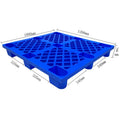 Heavy Duty Single-Sided Plastic Pallet for Warehouse