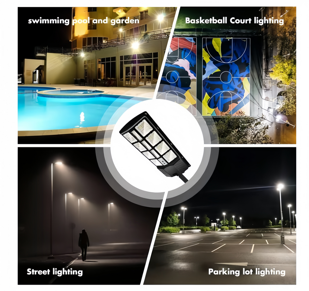 High Brightness Solar LED Flood Light – IP67 Waterproof All-in-One Solar Street & Garden Light