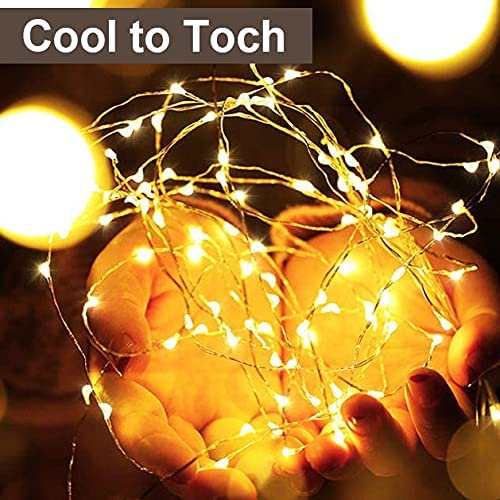5M 50Leds USB Powered SEED LIGHTS Copper Wire String Lights Fairy String Lights -Silver Wire