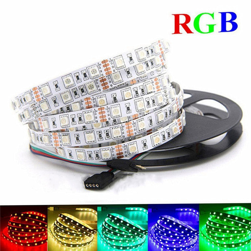 10 Meters 5050 RGB Remote Control Waterproof Flexible LED Strip Light Kit