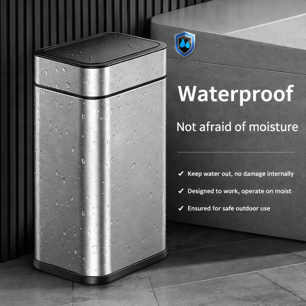 Automatic Sensor Trash/Rubbish Bin, Hands-Free Touchless