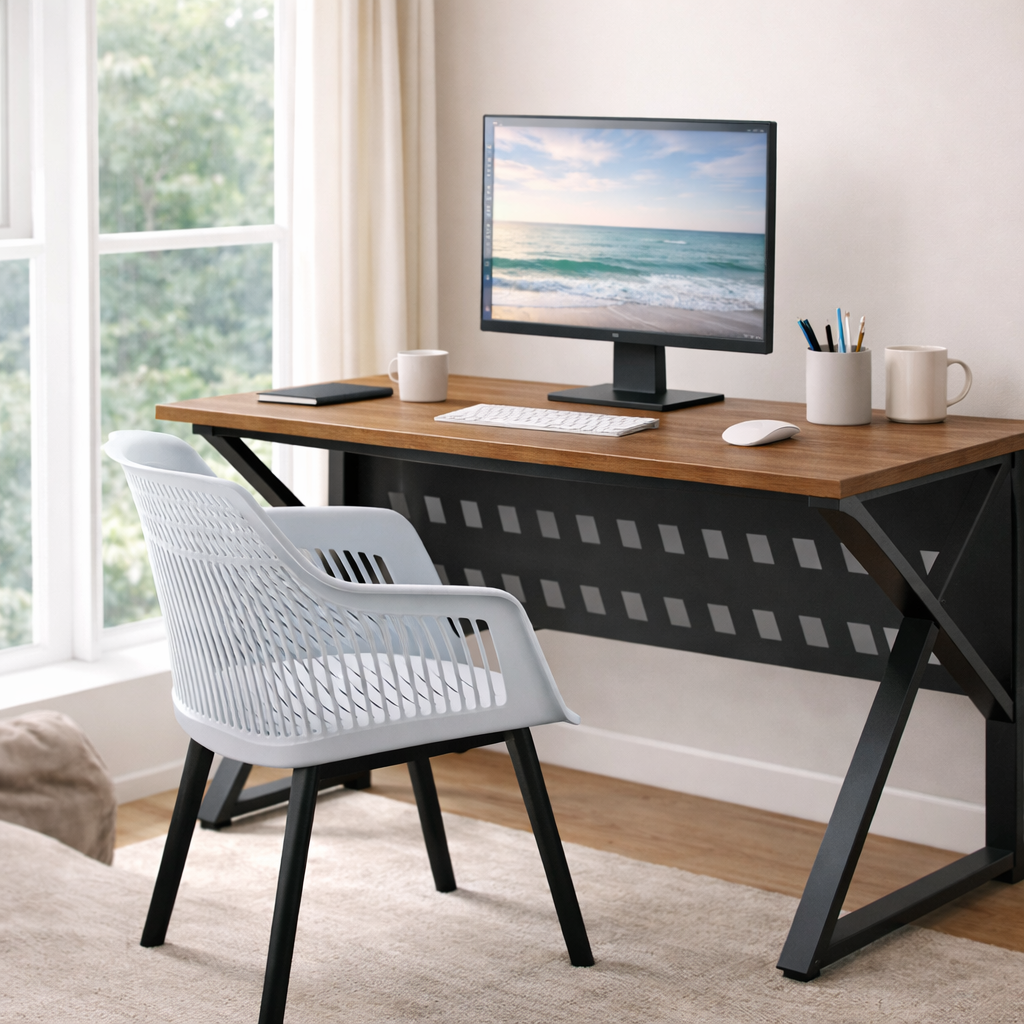 Modern Computer Desk for Home Office, Gaming Desk, Study Table & Writing Desk