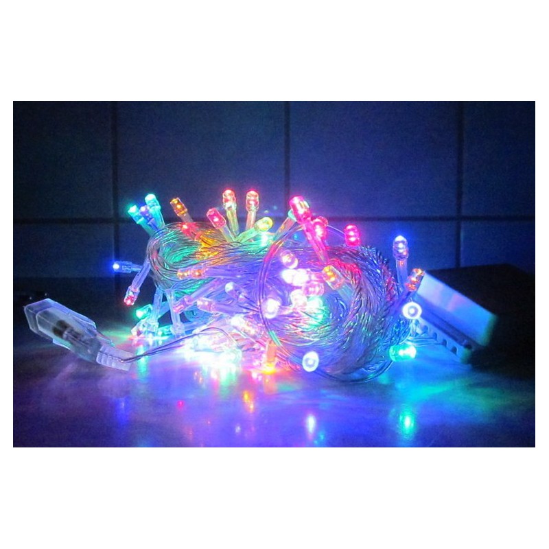 10M 100 led AC Power String Lights Fairy Light-Clear Wire
