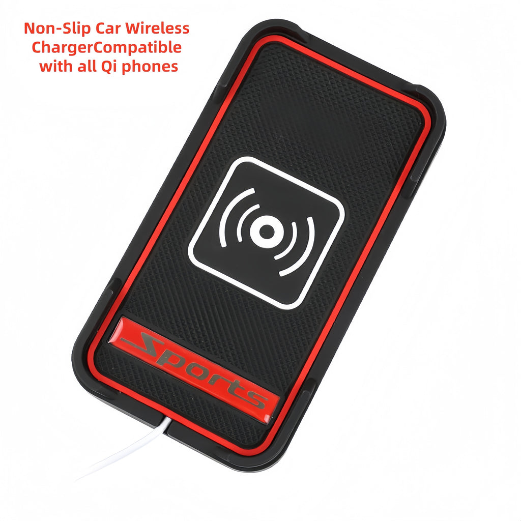 20W Non-slip Silicone Wireless Charger Mat Car Dashboard Holder Stand Fast Charging Stand