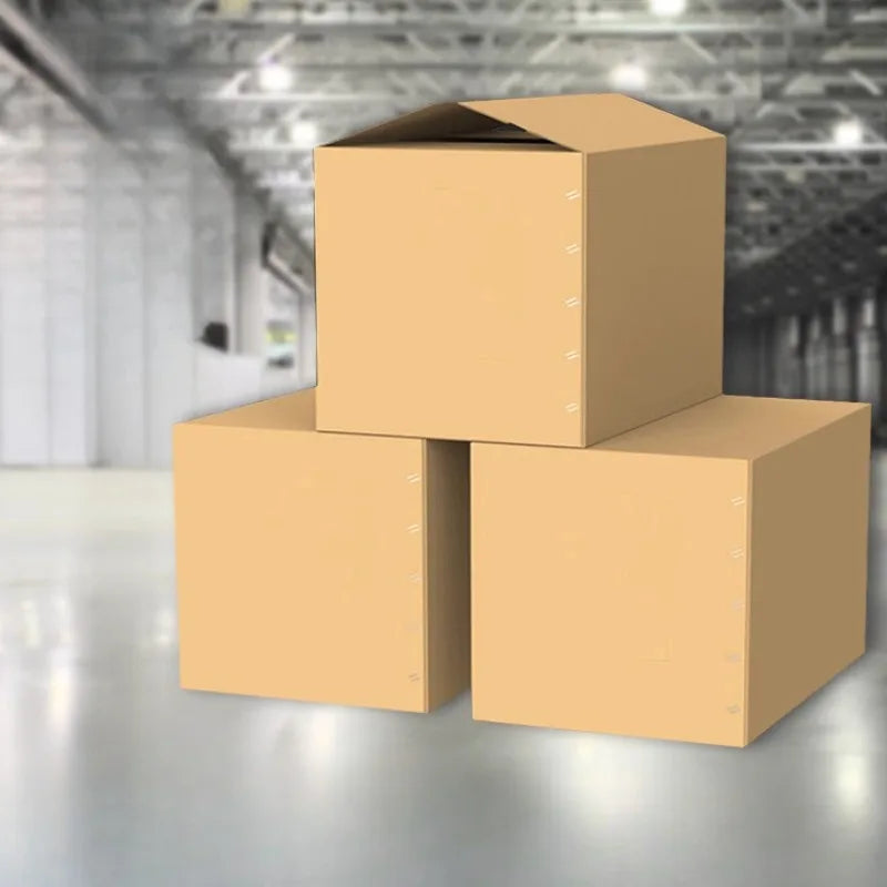 10 PCS 5-layer Thickened and Hardened Cardboard Box Wholesale of Express Moving Packaging Carton Logistics Transportation Turnover Box