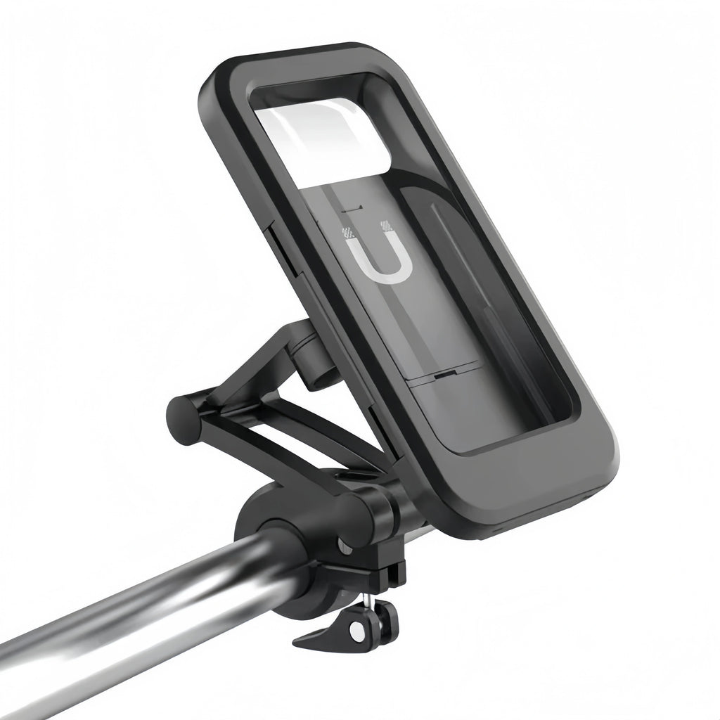 Waterproof 360 Rotatable Bike Phone Holder - Fits 5.5-7" Phones (Motorcycle/Bicycle Compatible)