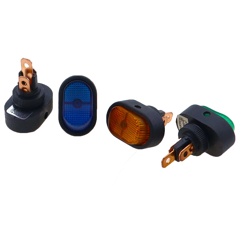 LED Rocker Switch for CAR/BOAT/MARINE Heavy Duty OFF ON 12V 30A