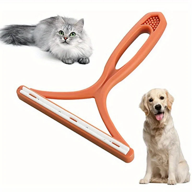 Reusable Pet Hair & Lint Remover – Double Sided Clothes & Carpet Cleaner