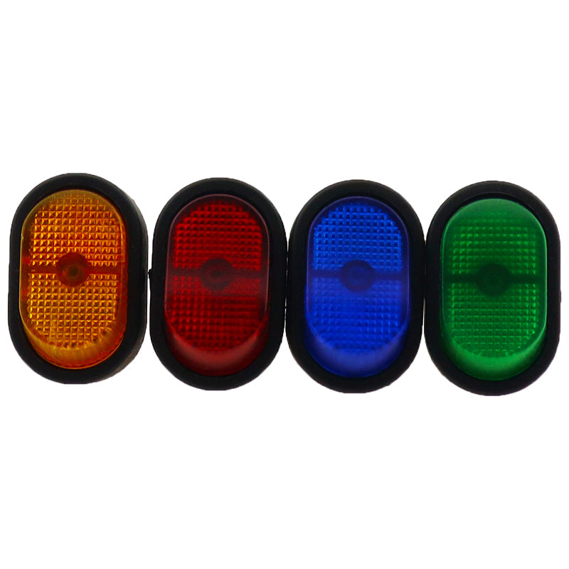 LED Rocker Switch for CAR/BOAT/MARINE Heavy Duty OFF ON 12V 30A