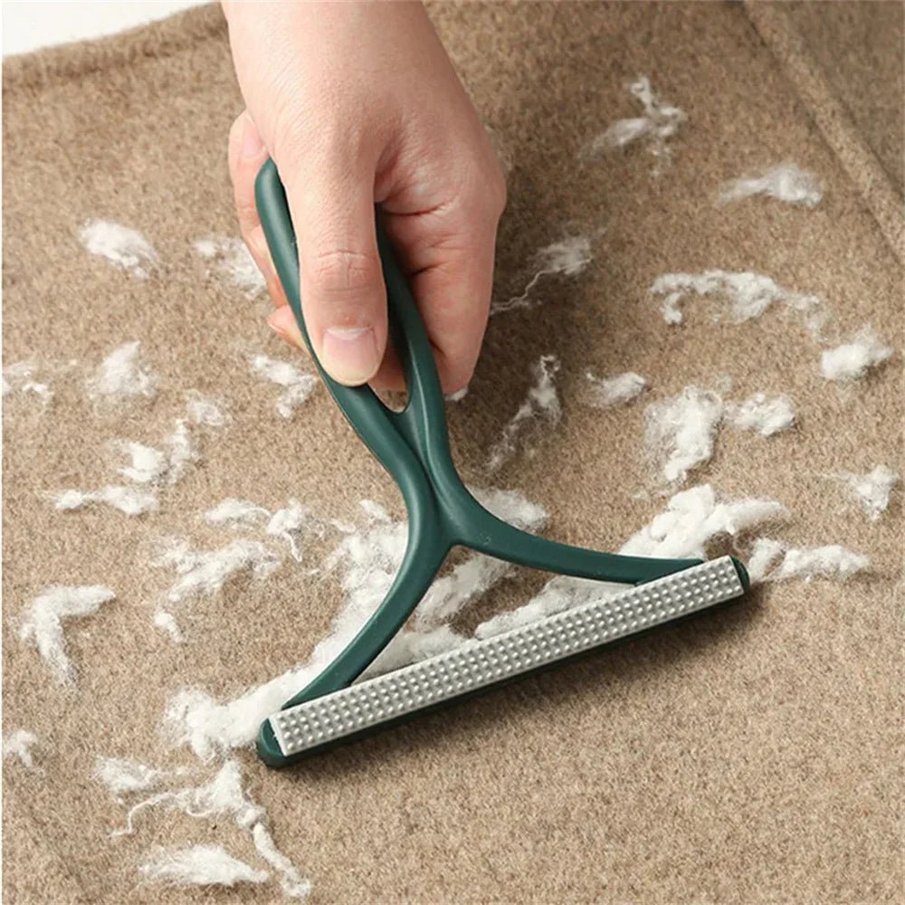 Reusable Pet Hair & Lint Remover – Double Sided Clothes & Carpet Cleaner