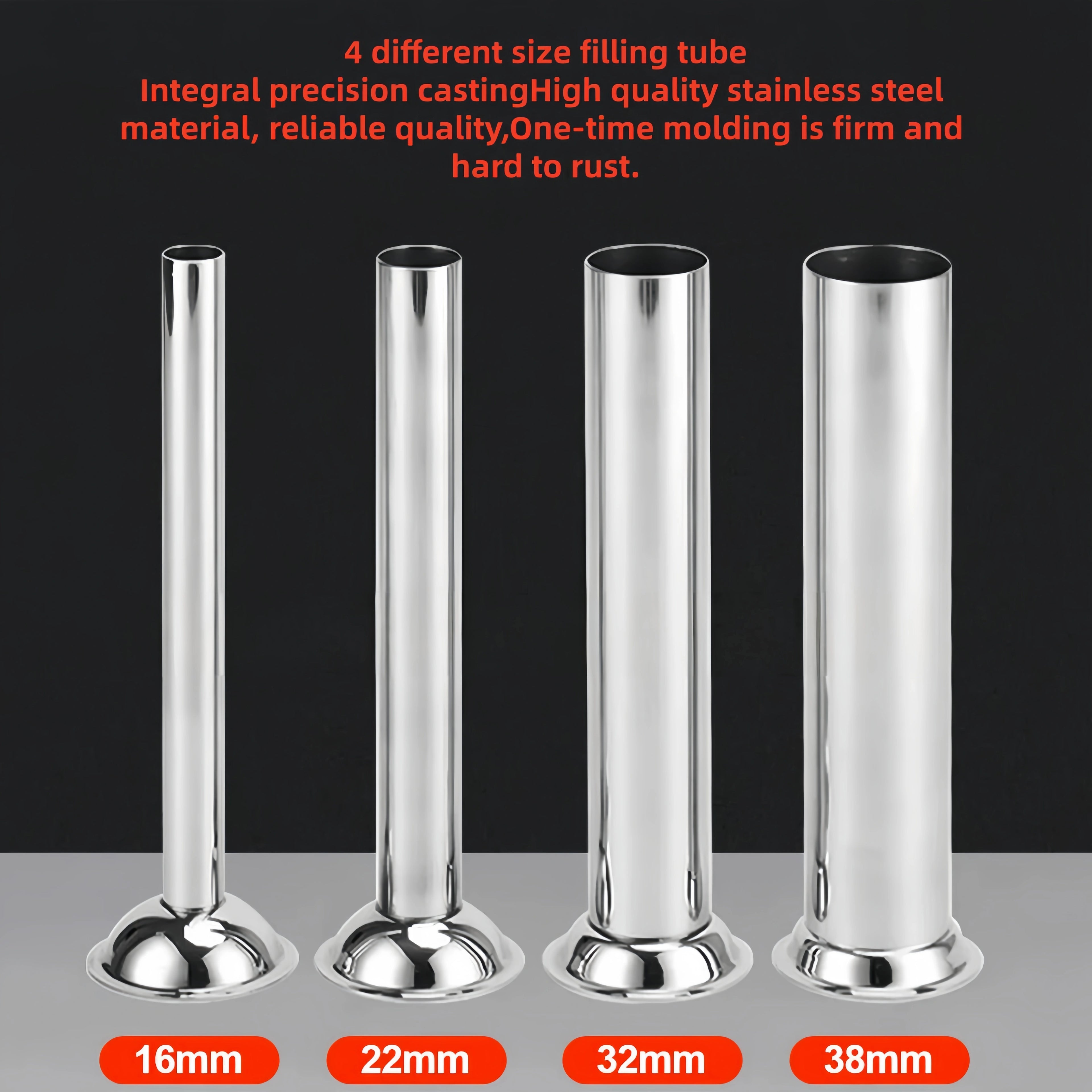 5L Vertical Sausage Stuffer – Manual Stainless Steel Sausage Filling Machine for Home & Commercial Use