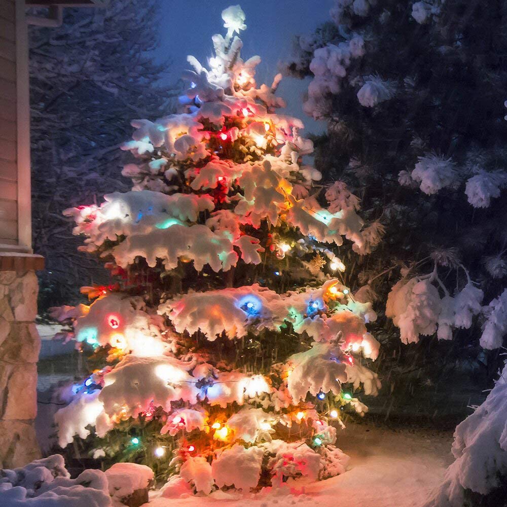 6.5M 30 Leds Solar Mini Globe Crystal Balls String Lights 8 Modes LED Fairy Light for outdoor Decoration