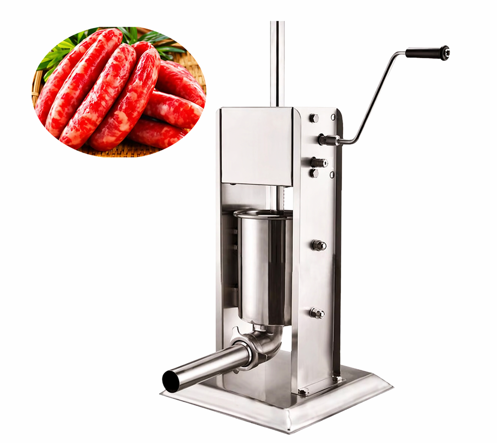 5L Vertical Sausage Stuffer – Manual Stainless Steel Sausage Filling Machine for Home & Commercial Use