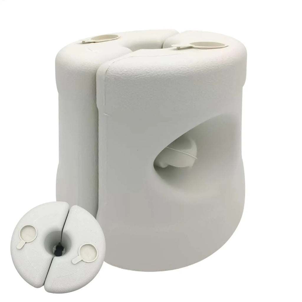 4pcs Heavy Duty Round Umbrella Base, Windproof, Fillable with Water