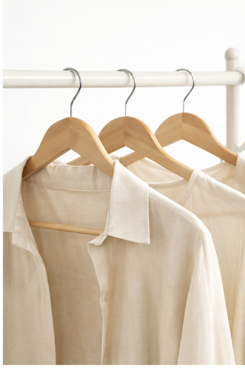 Simple Mobile Clothes Rack with Wheels, Sturdy Floor Coat Rack