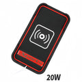 20W Non-slip Silicone Wireless Charger Mat Car Dashboard Holder Stand Fast Charging Stand